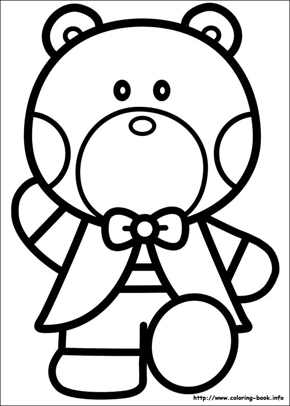 Hello Kitty coloring picture